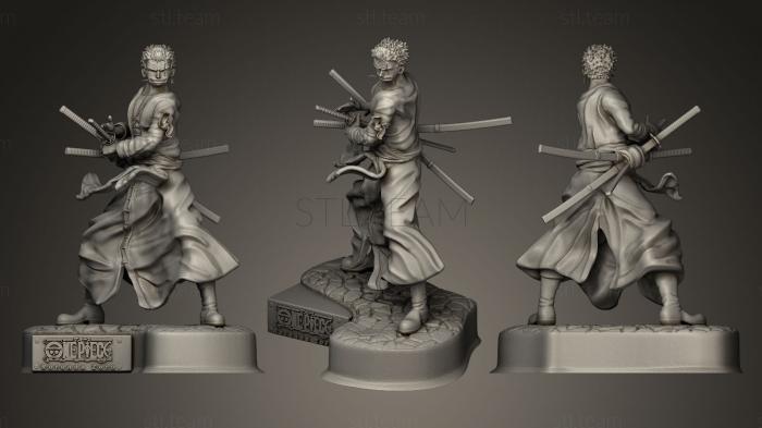 3D model RORONOA ZORO (STL)